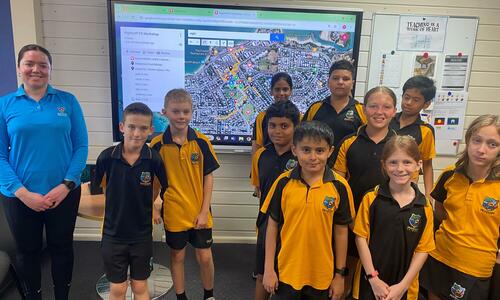 Nightcliff Primary School students