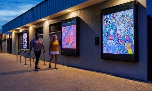 Expressions of Interest are now open for local artists to apply to showcase their work through the next instalment of City of Darwin’s Lightbox Exhibitions series