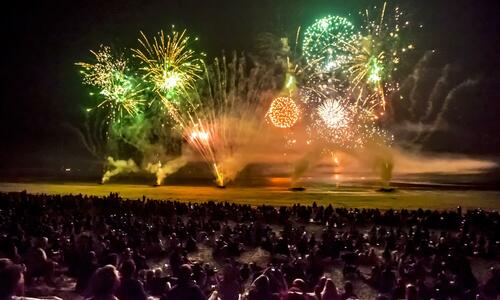 Fireworks display at Mindil Beach