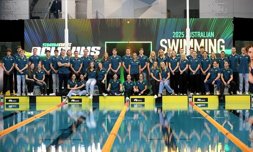 The whole entire Australian Dolphins squad