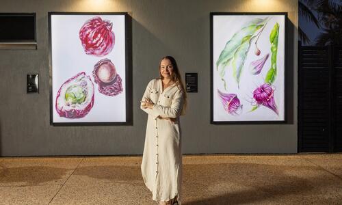 City of Darwin is proud to present Beyond Biodiversity, the latest instalment in the Lightbox Exhibitions series which celebrates Darwin creatives by displaying their works across the municipality