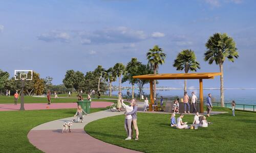 City of Darwin is pleased to announce that Atkins Drive has re-opened to the public today, Thursday 27 February 2025, after being closed while the area is revitalised for Stage One of the Bundilla Beach Master Plan