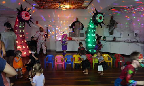 Spooktacular fun at the Halloween Haunted House Disco 