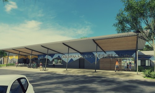 Casuarina Aquatic and Leisure Centre mockup