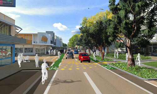 City of Darwin is calling for community feedback on two design concepts for the Smith Street Streetscape project