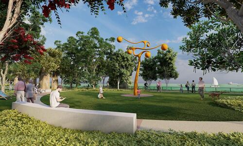 City of Darwin, in collaboration with the Cyclone Tracy Commemoration Advisory Committee, is pleased to release the design of a permanent monument to commemorate the 50th anniversary of Cyclone Tracy