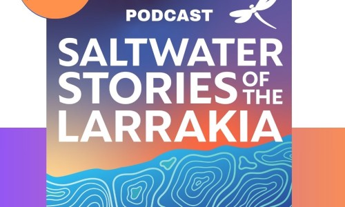 Saltwater Stories of the Larrakia has been shortlisted in the ‘Factual’ category of the 2023 Australian Podcast Awards