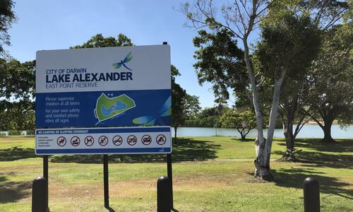 Temporary closure of Lake Alexander due to water quality 