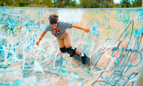 Skate and paint this International Women’s Day