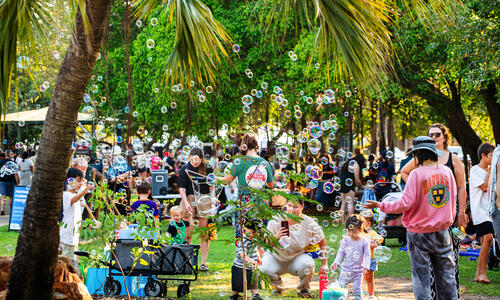 City of Darwin invites families, friends and fun-seekers to attend the inaugural Jingili Water Festival, a free community celebration on Saturday 17 May 2025 from 9:00 am to 12:00 pm at the Jingili Water Gardens