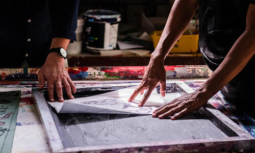 Kieren Karritpul at Merrepen Arts 