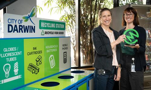 City of Darwin continues to strive to be a clean and environmentally responsible city through its ongoing resource recovery efforts