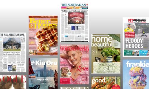 image of covers of magazines on PressReader