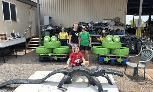 City of Darwin is celebrating the successful first year of the Reviva Reuse Shop at the Shoal Bay Waste Management Facility