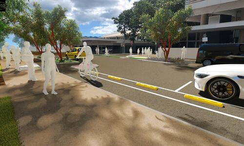 Local Darwin company DEC Installations has been engaged to transform Smith Street into a dynamic pedestrian hub featuring micromobility lanes, more trees, improved amenity and artwork from local creatives