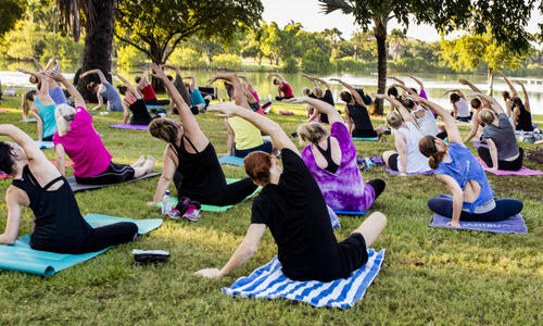 healthy Darwin yoga