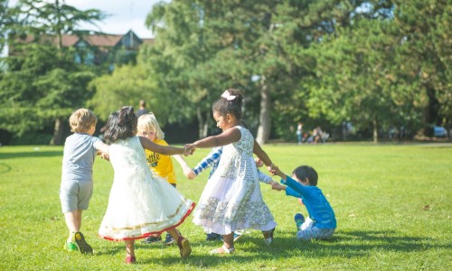 Children playing