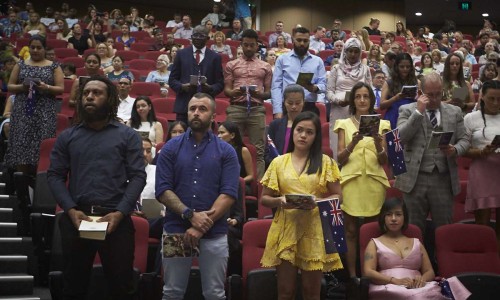 City of Darwin - News article - Australia Day Flag Raising and Citizenship Ceremony 