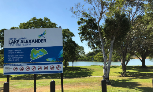 City of Darwin - News article - Lake Alexander closed to all water activities