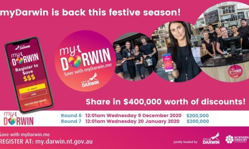 City of Darwin - News article - myDarwin Vouchers Final Round 