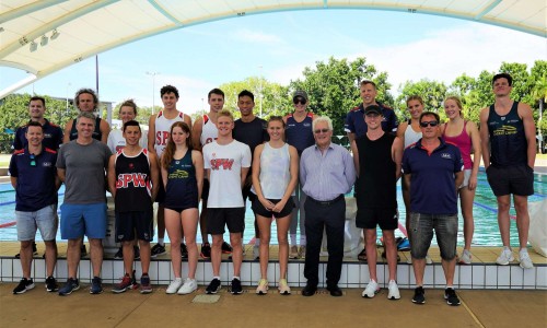 City of Darwin - News article - Olympic swim hopefuls make a splash at Parap