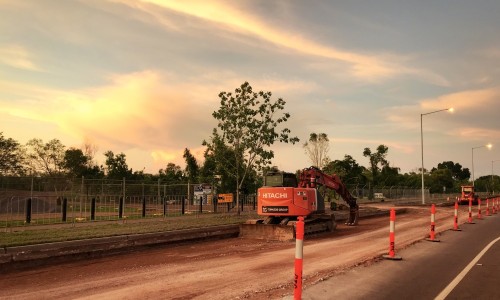 City of Darwin - Project - Lakeside Drive Road Upgrade