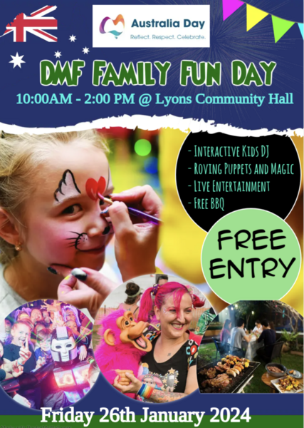 Australia Day Celebrations – DMF Family Event